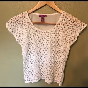 FREE W/BUNDLES OF 2 or MORE Flower Stitch Top